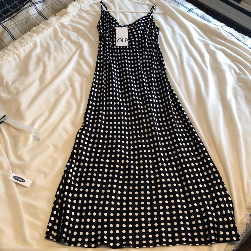 Zara Polka dot dress!